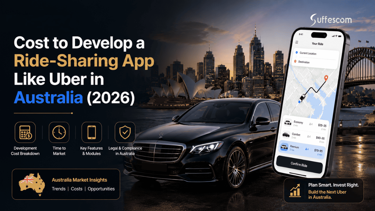 How Much Does It Cost to Build a Ride-Sharing App Like Uber in Australia?