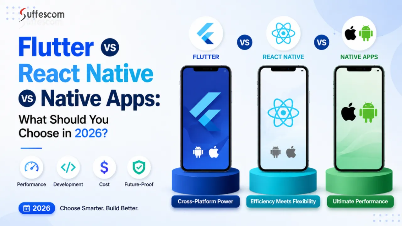 Flutter vs React Native vs Native Apps: What Should You Choose in 2026?