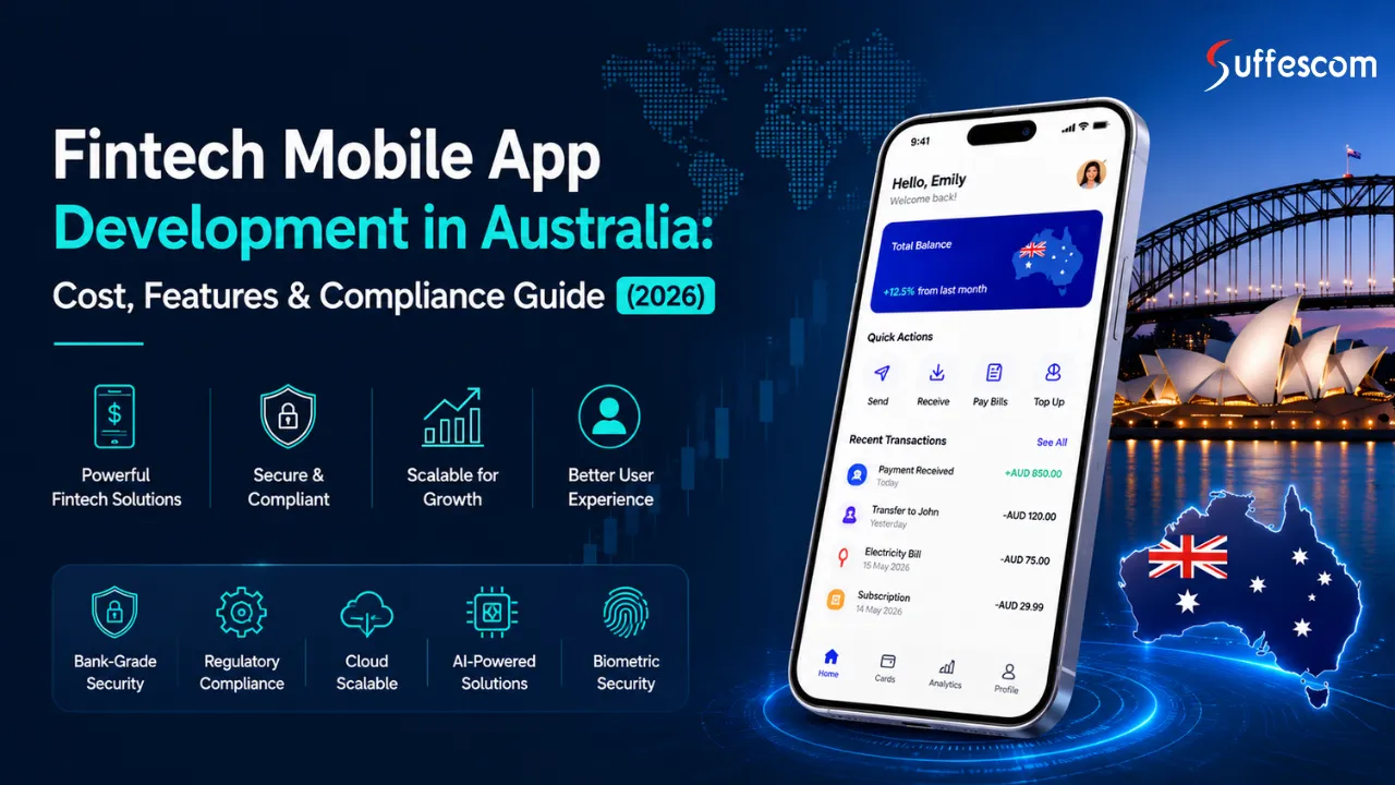 Fintech Mobile App Development in Australia: Cost, Features & Compliance Guide (2026)
